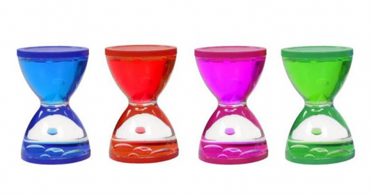 Pause Couleur, Sablier sensoriel à huile