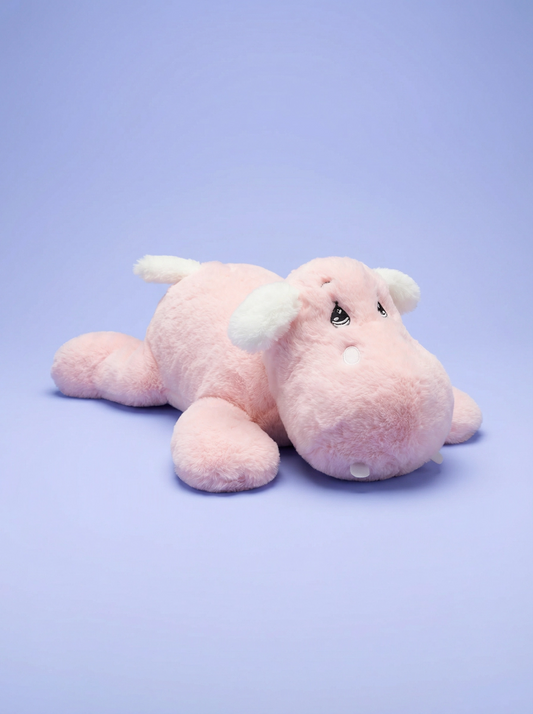 Peluche lestée Hippopo l'hippopotame