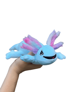 Mini peluche lestée vue de profil