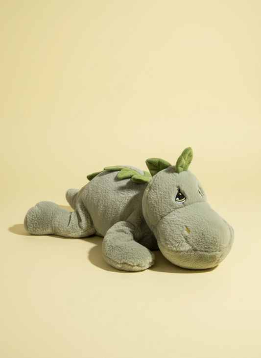 Peluche lestée dino le dinosaure