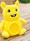 Evy Pop la peluche lourde sensorielle avec Pop it