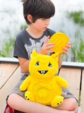 Charger l&#39;image dans la galerie, Evy Pop la peluche lourde sensorielle avec Pop it
