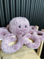 Octalie peluche en pieuvre de couleur lilas lourde et sensorielle